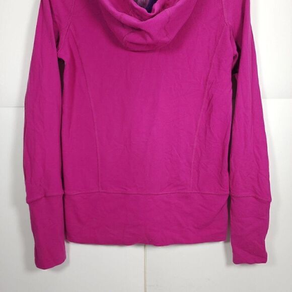Lululemon Women's Stride Size 4 Pink Full-Zip Hooded Athletic Basic Jacket - Picture 7 of 12